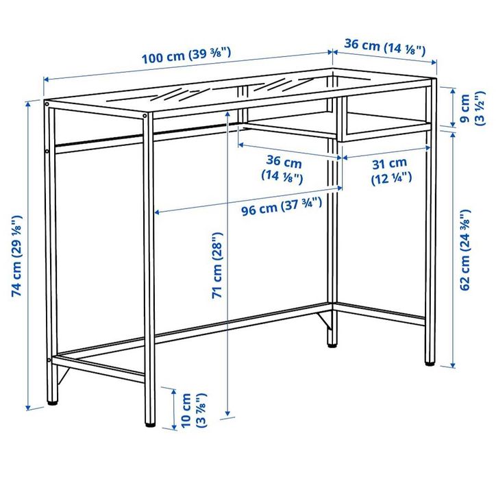 Mesa IKEA Vittsǰö
