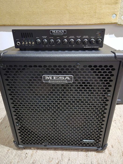 Mesa Subway Bass D-800+ PLUS Mesa Boogie Subway 2x10"/Horn