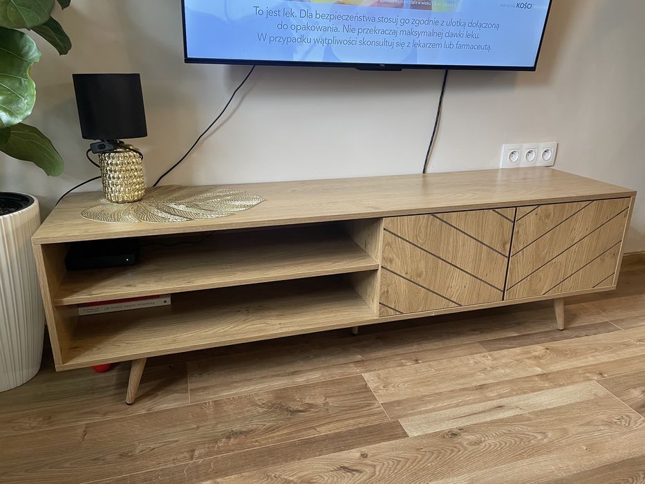 Szafka rtv w jodelke + lawa z szufladami