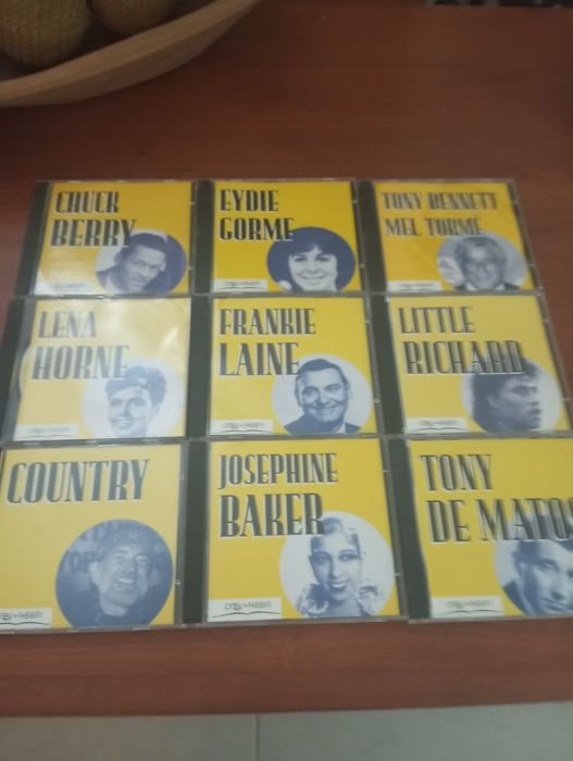 CD e coletâneas soul, clássica, rock