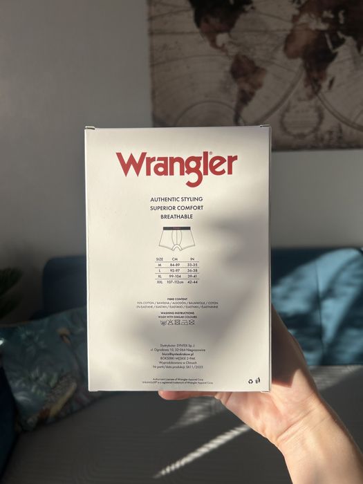 Bokserki wrangler xl