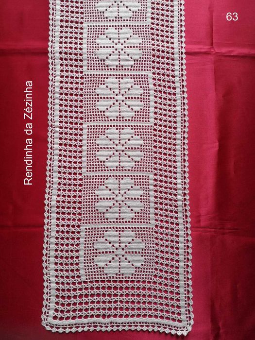 Centro de mesa em crochê artesanal NOVO