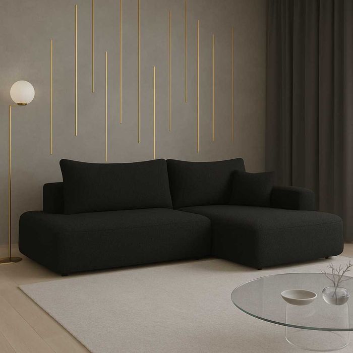 Narożnik Rozkładany z Funkcja Spania Kanapa Narożna do Salonu