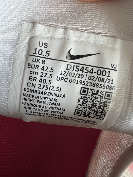 Оригінальні Кросівки Nike Zoomx Invincible Run Flyknit 42.5р.27см.