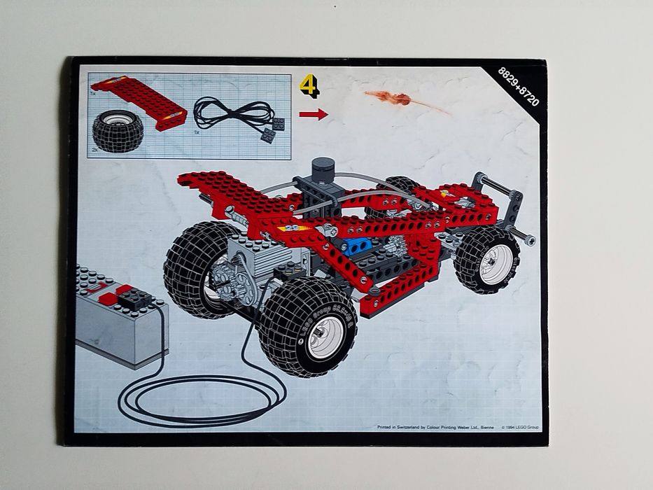 Instrukcja LEGO technic 8829
