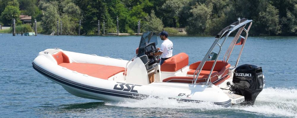 Nowa łódź RIB: BSC 67 - dł.:6,75m/12os. - od boatcenter.pl