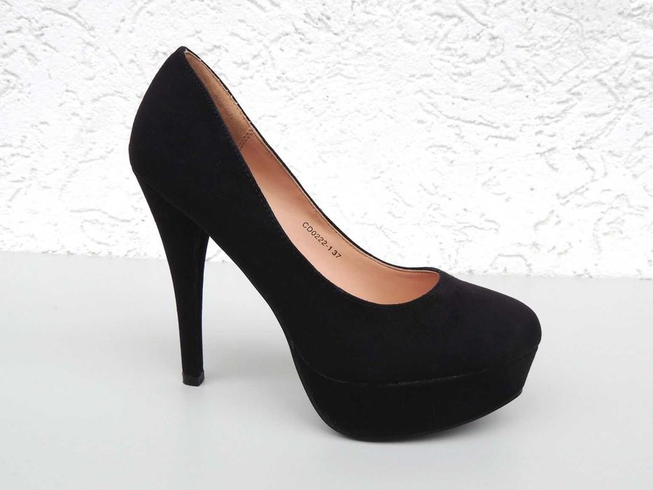 Zamszowe **TULIPANO** rozmiar 37