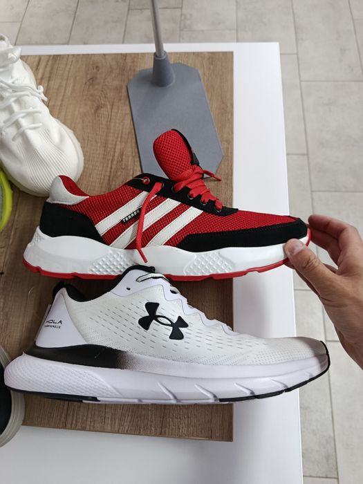 Кросівки Adidas and Under Armour