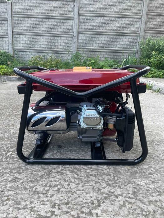 Бензиновий генератор Vackson VK9500V 3.8кв МІДЬ! AVR. Ручний стартер!