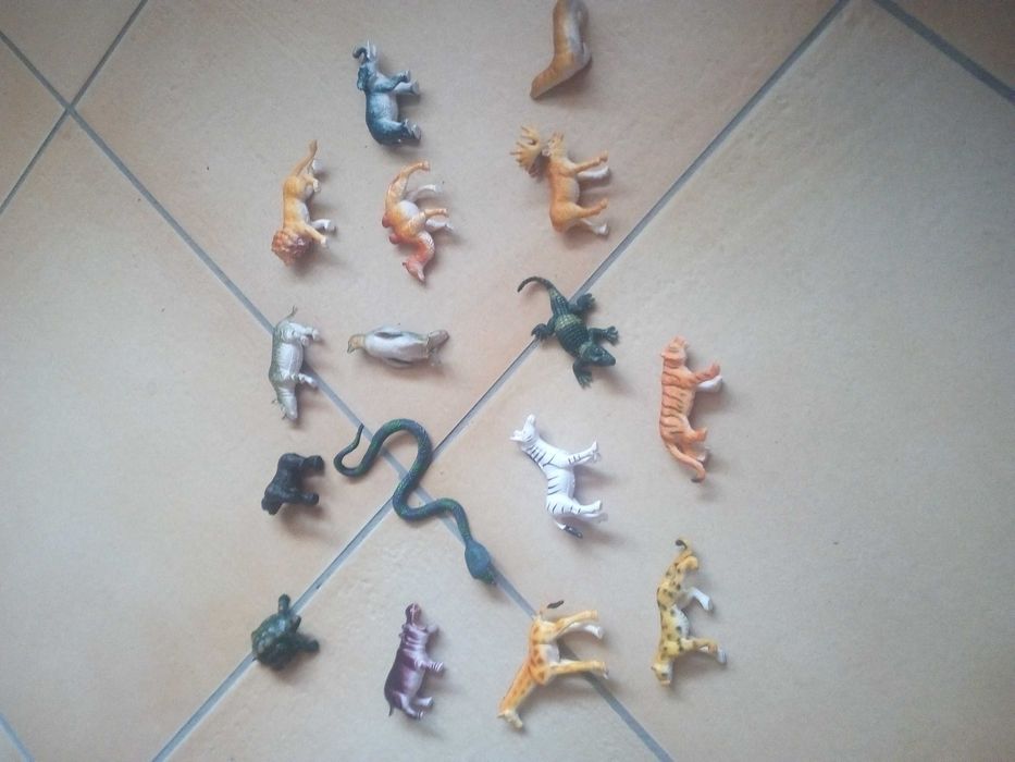 Brindes da Olá animais do zoo