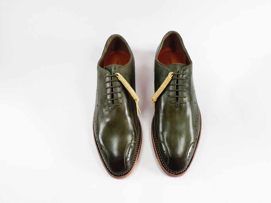 Мужские туфли GORDON & BROS 44 29 см 10 UK зеленые