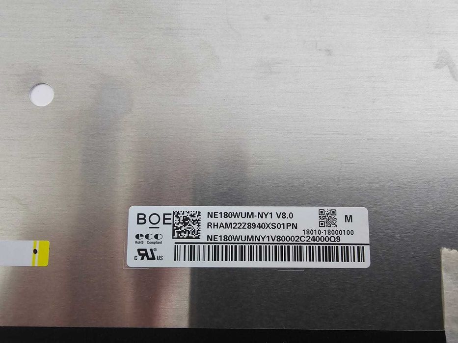 NE180WUM-NY1 V8.0 165Hz 18,0 ''РК-екран для ноутбука 1920X1200 40Pins