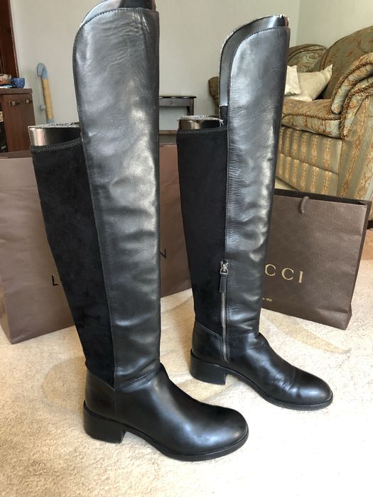 Шикарні шкірні ботфорти Marc Jacobs оригінал 38,5