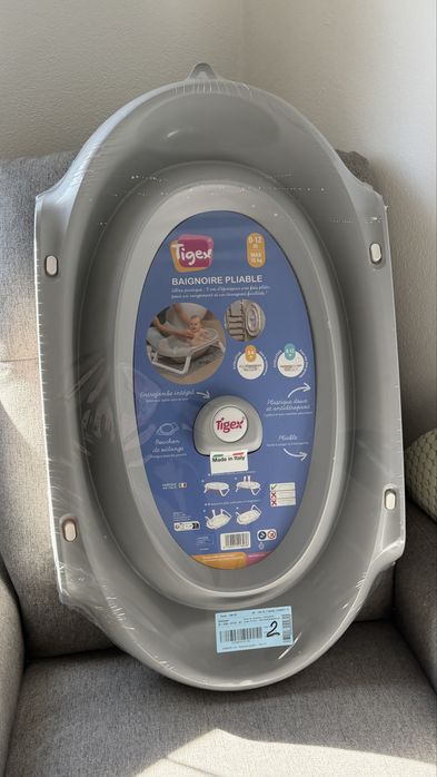 Banheira bebé compacta dobravel
