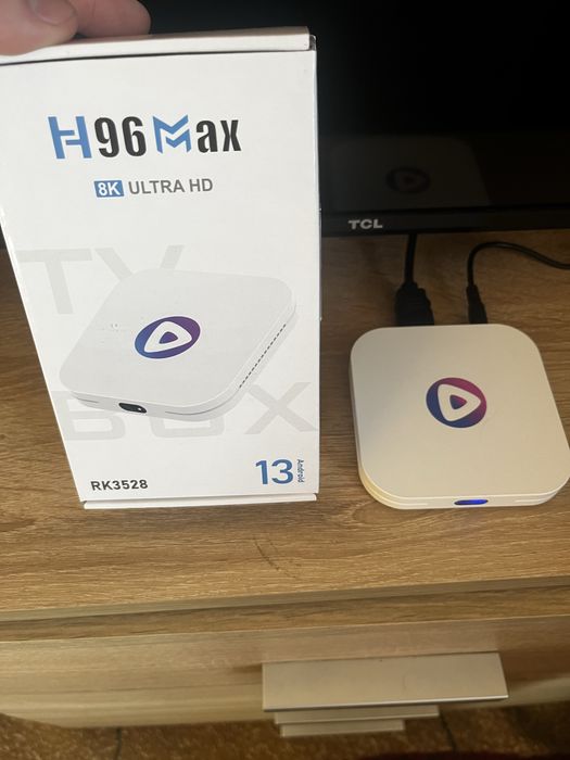 H96 Max Smart TV Box Android 4/32GB 4K Wi-Fi HDMI приставка