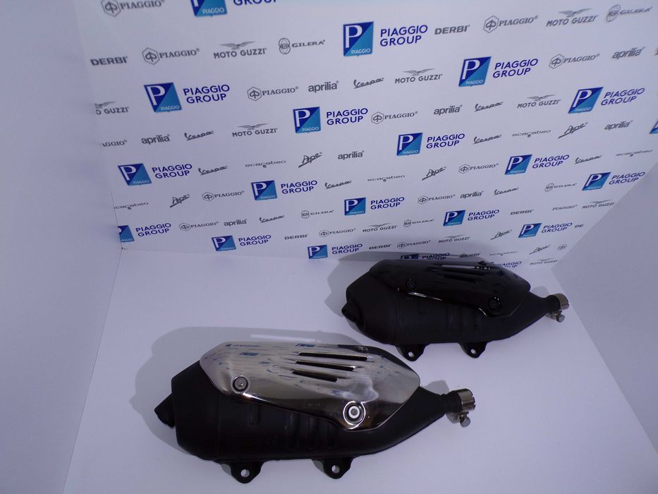 Tłumik Wydech Vespa GTS 125 I'Get Najnowszy Model OEM. Nowy!