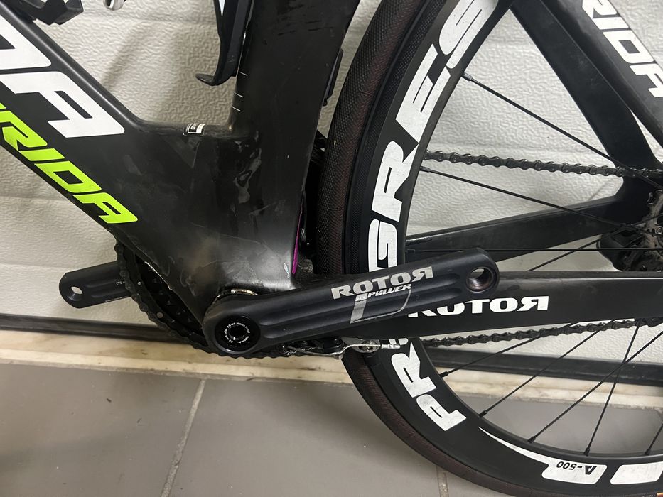 Merida Warp TT com powermeter