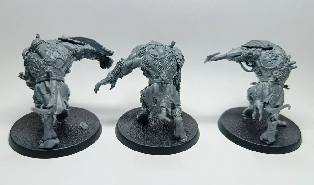 3x RAT OGORS Skaven Aos Warhammer
