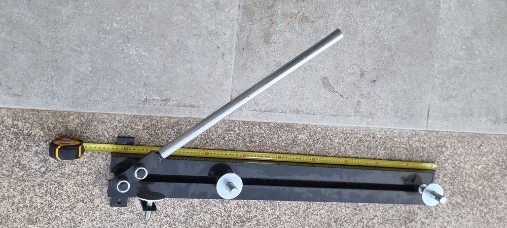 Maquina dobrar ferro manual