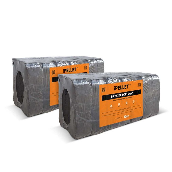 iPELLET PREMIUM Brykiet torfowy 1000 kg - darmowa dostawa cała Polska