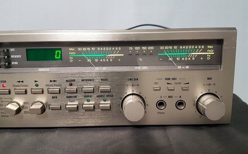 Magnetofon dual C 844 Deck 3 głowice . 4 ścieżki.