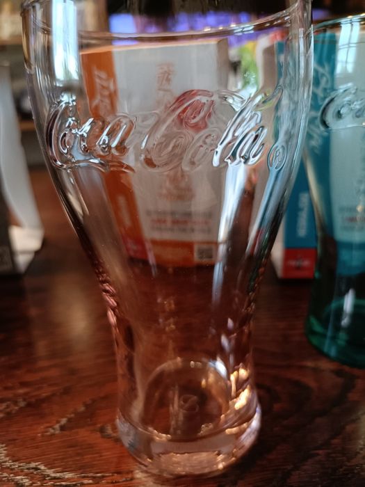 Szklanki Coca-Cola