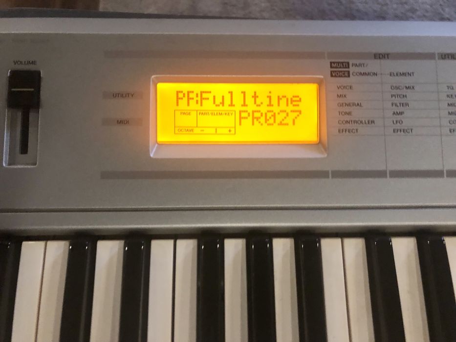 Yamaha S03 teclado sintetizador