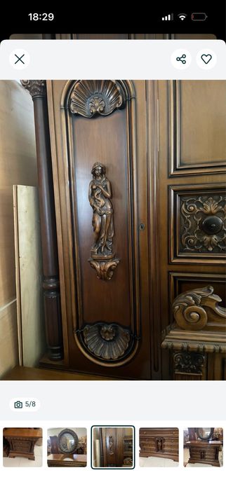 Італійська спальня дерево