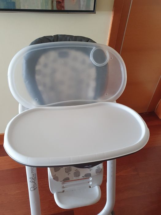 Cadeira da papa e espreguiçadeira Polly progre 5 chicco