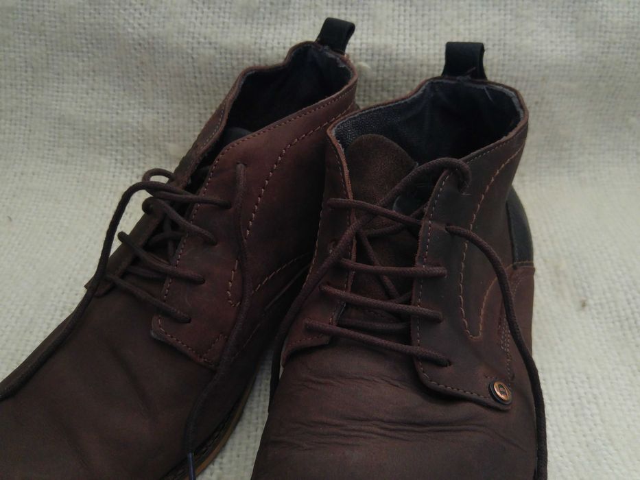 Buty męskie skórzane Dune