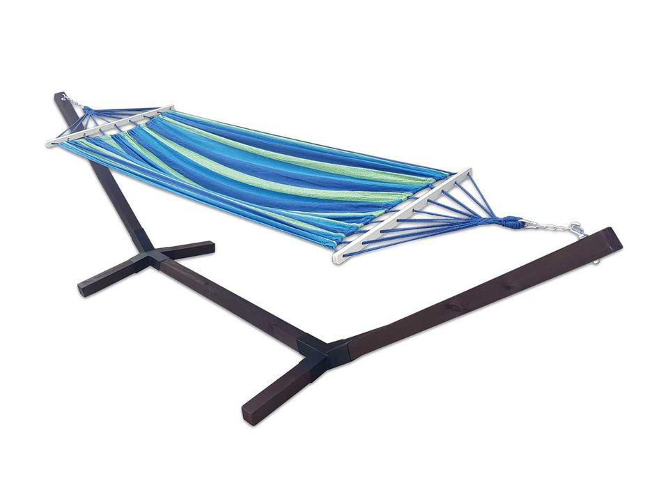 Zestaw Stelaż + Hamak 2 os komplet przenośny Comfort Zone do 200 KG