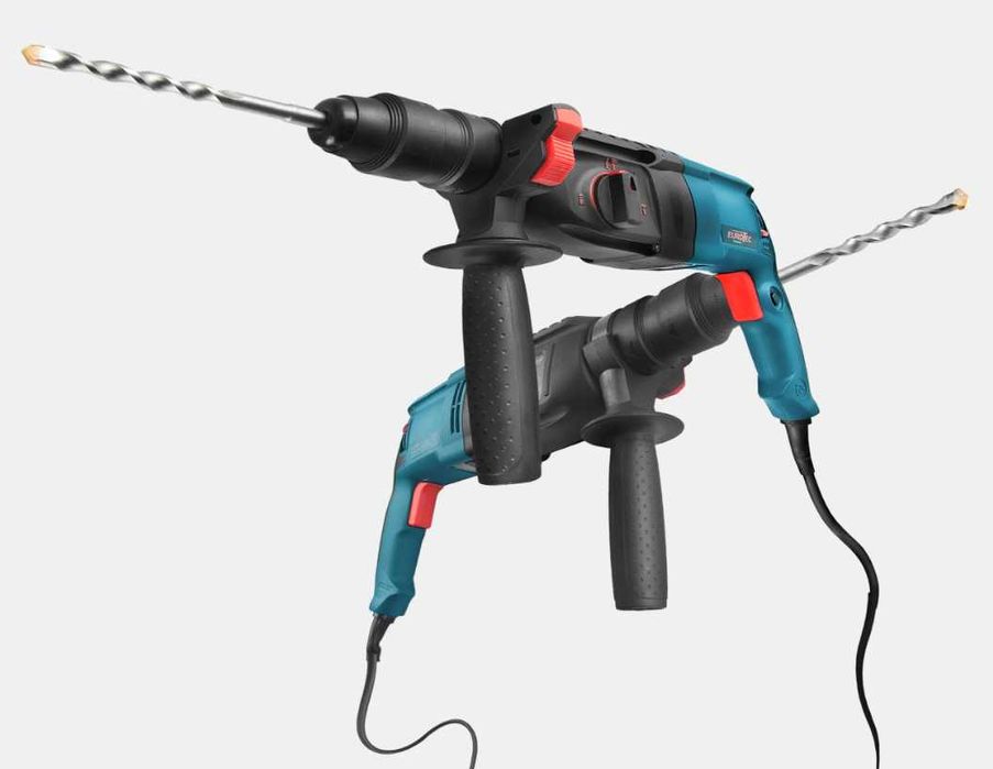 MŁOTOWIERTARKA Wiertarka Młot Udarowy SDS+ Zestaw Walizka (GRATIS)