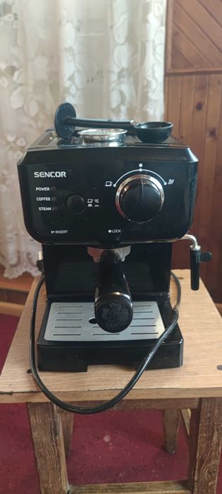 Кавоварка рожкова Sencor SES 1710BK(під відновлення або донор)