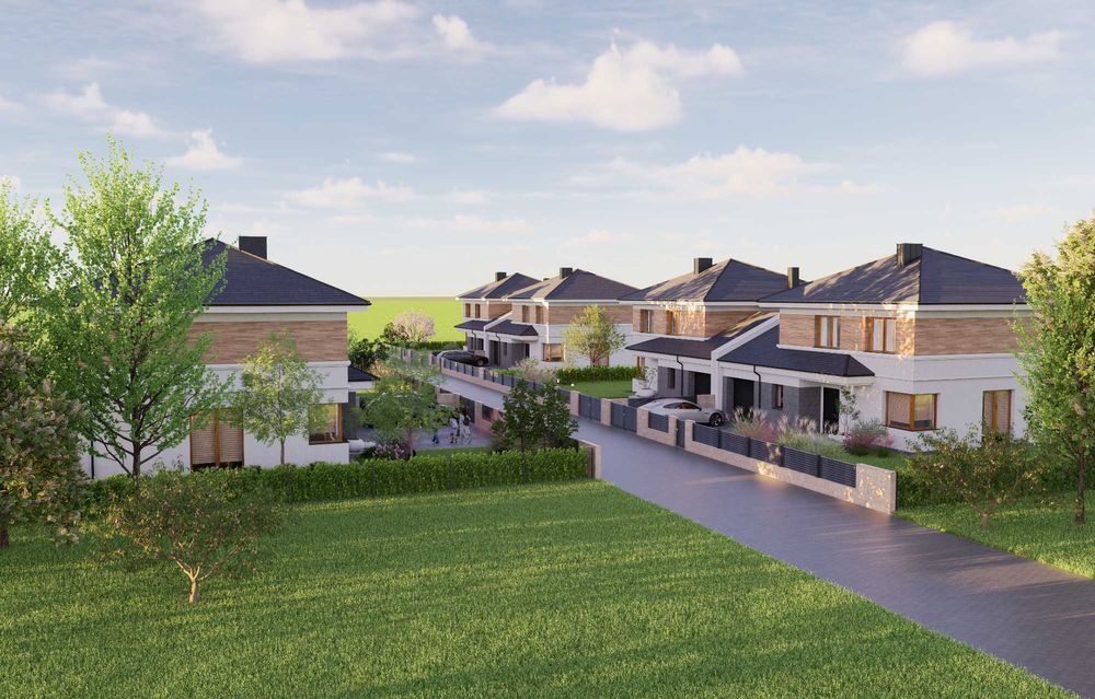 Dom w zabudowie bliźniaczej