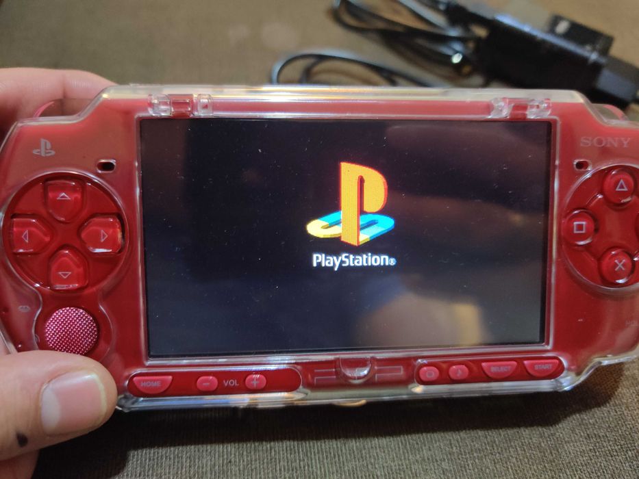 Прозрачный чехол кейс для SONY PSP SLIM (2000 3000)