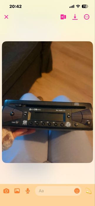 Radio odtwarzacz cd