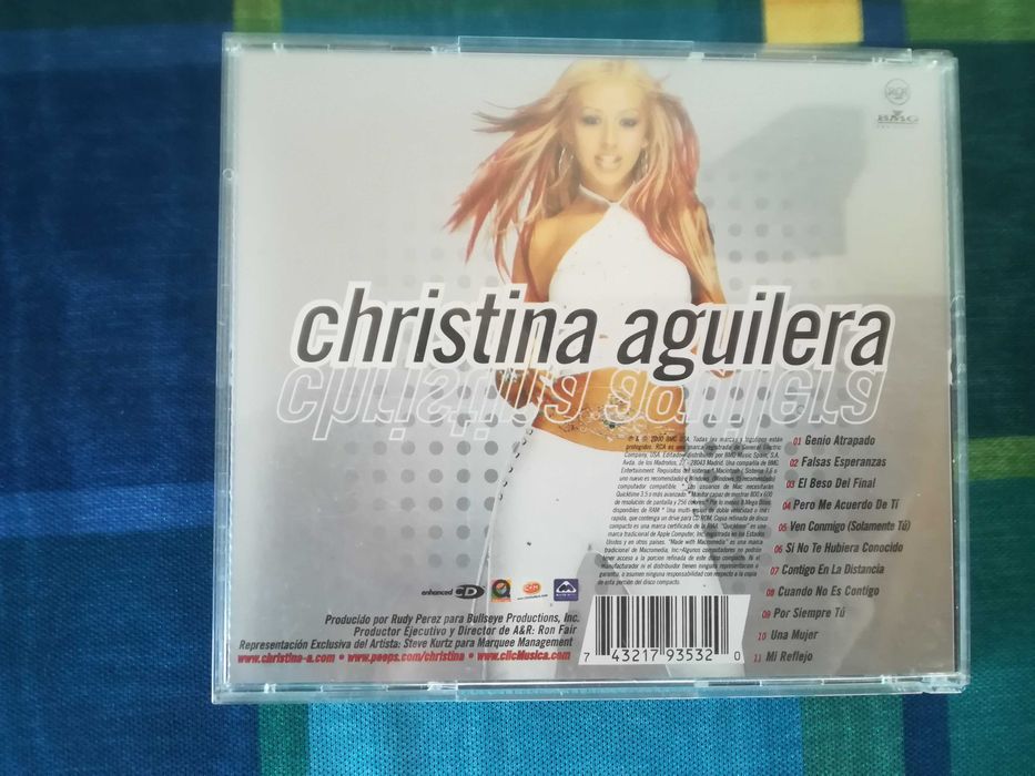 CD Christina Aguilera  Mi Reflejo