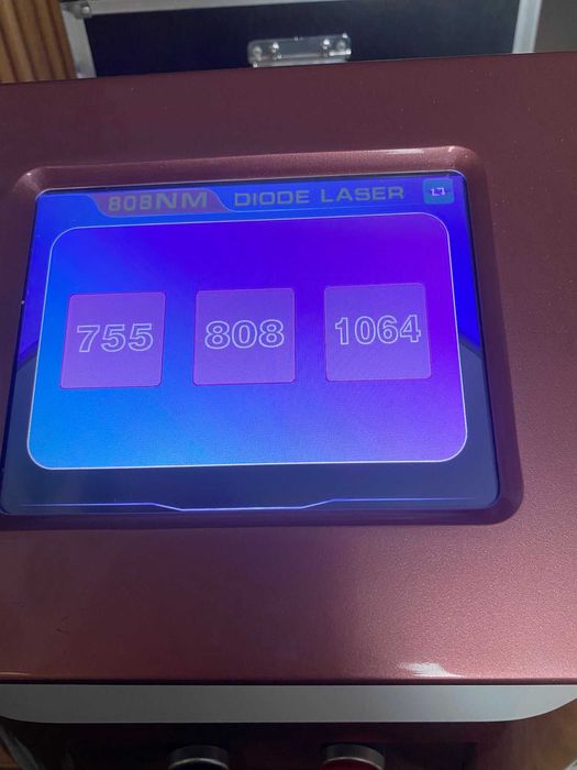 Máquina de depilação a laser de diodo com gelo