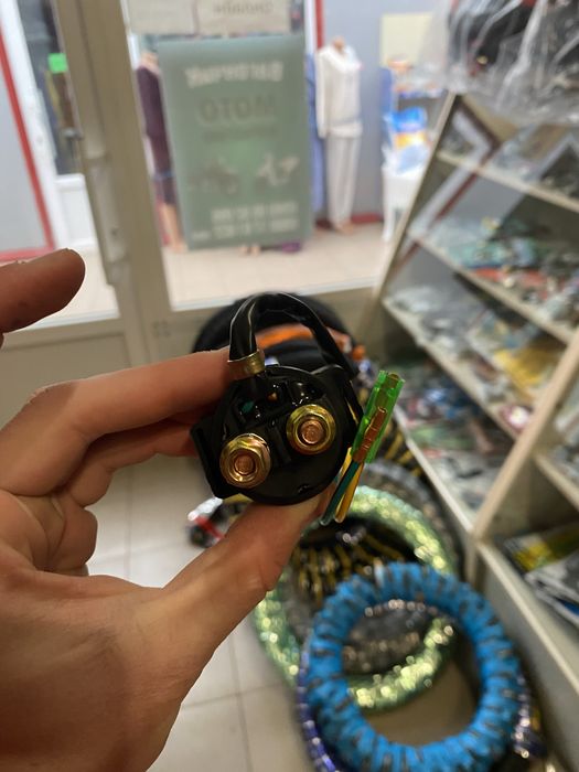 Реле стартера мото