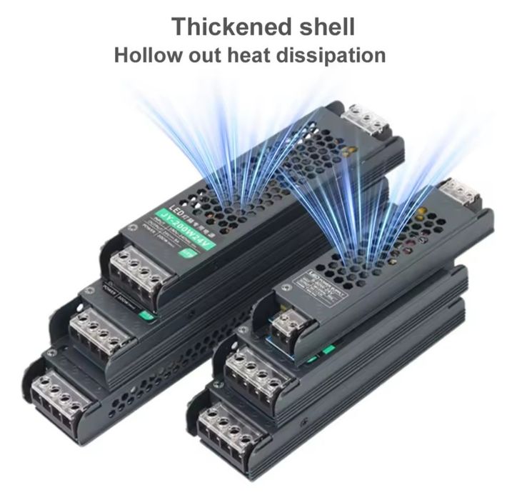 Блок живлення led стрічка 12V 60W лед драйвер
