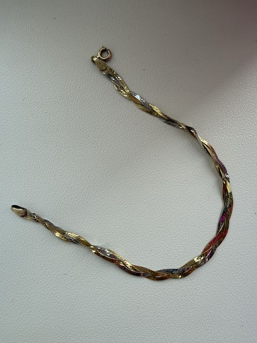 Золотий браслет 375 проби