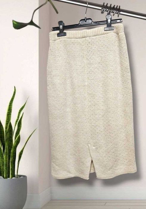 Юбка миди теплая осень-зима вязанная mkm swetry, р. mkm swetry