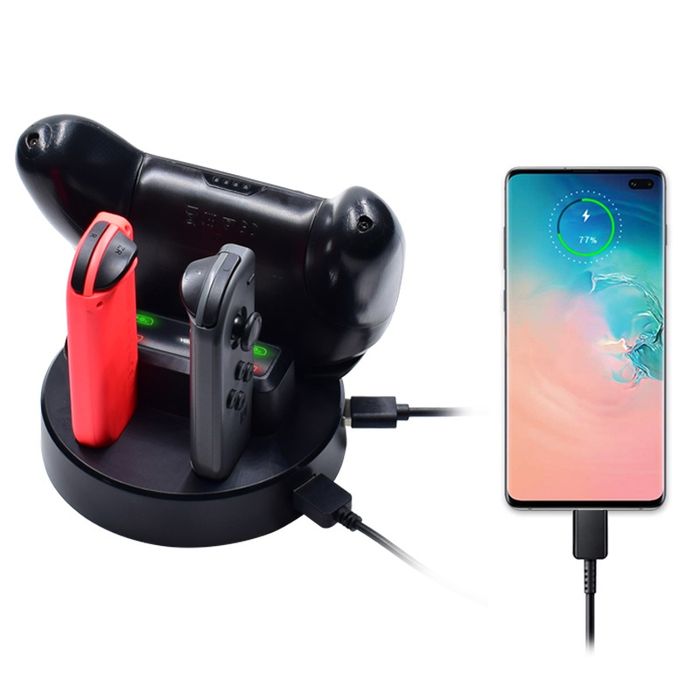 Док-станция зарядное устройство джойстик для Nintendo Switch Joy-Con