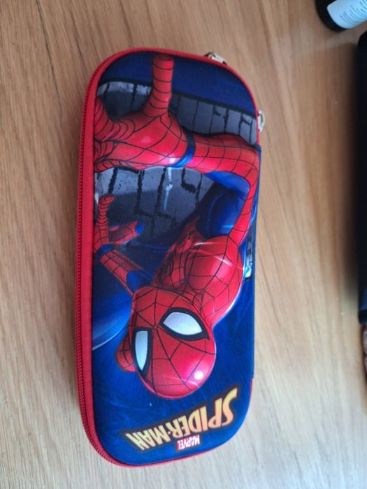 Piórnik, saszetka dla chłopca. Marvel spider man