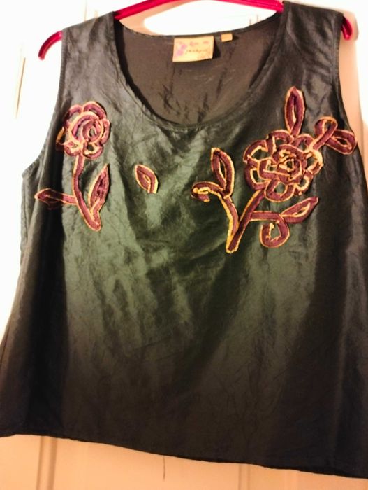 Blusa senhora em seda