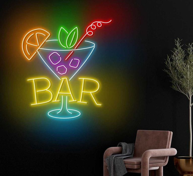 Letreiros Néon Personalizados | Néon LED por Medida | Nome, Logo e Decoração