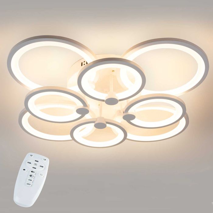 LED люстра, світильник зі склад-магазину!! 199W, 60см