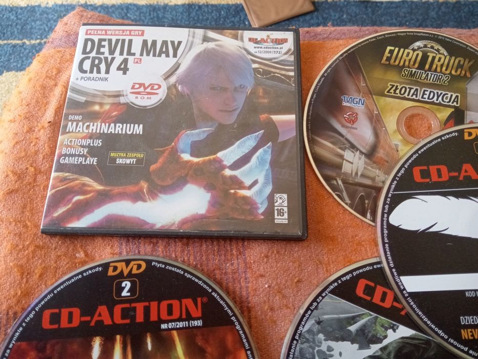 Zestaw gier na PC CD Acton