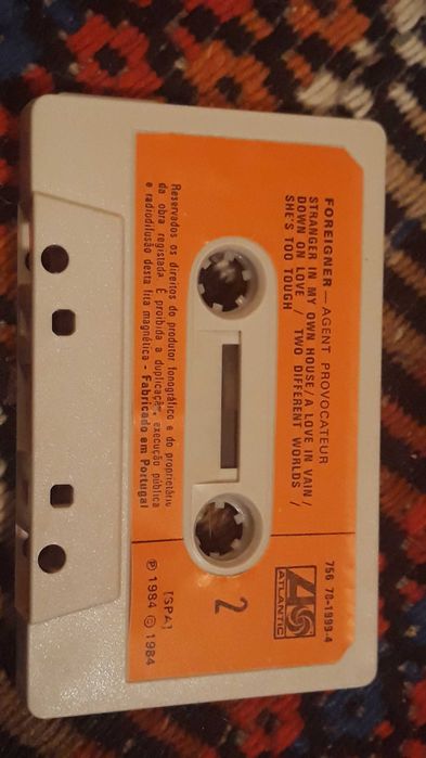 Foreigner - Agent provocateur - cassette - portes incluídos