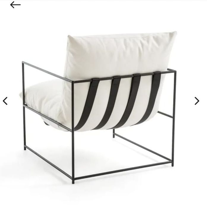 Estrutura para cadeira em ferro preto